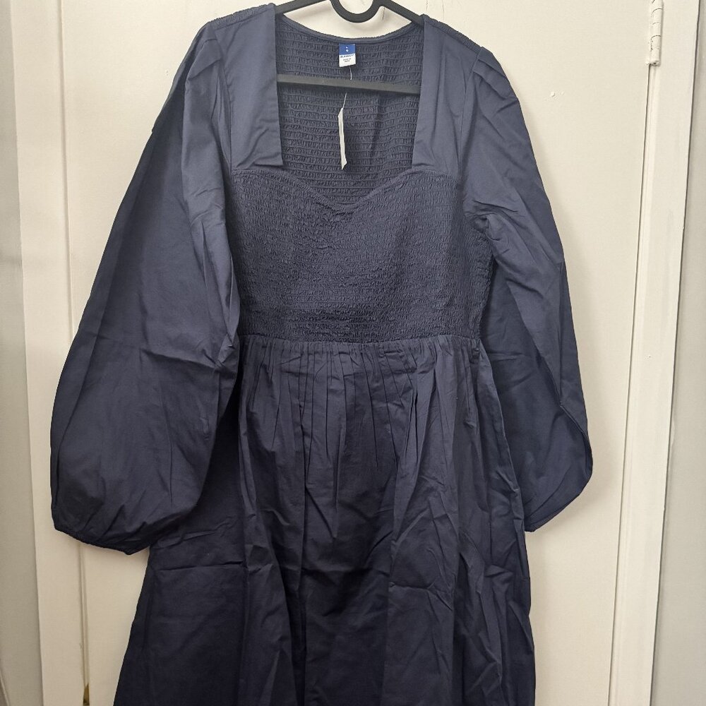 Old Navy women Fit & Flare Midi Dress